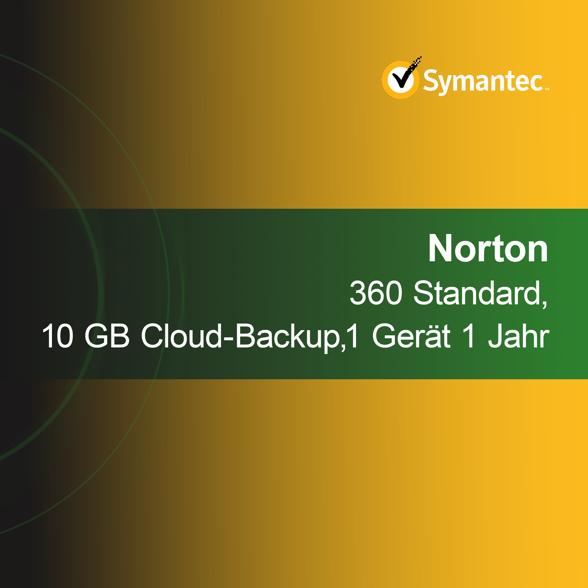 Norton 360 Standard 10 GB Cloud-Backup 1 Gerät 1 Jahr